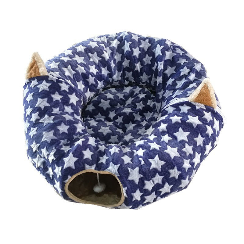 PurrLuxe - The Original Foldable Cat Tunnel Bed - purrluxe-store